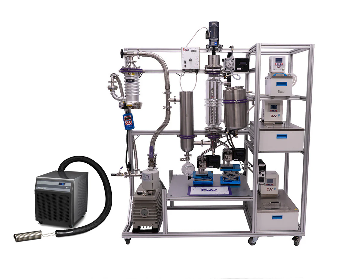 4" Hybrid Wiped Film Evaporator (WFE) Distillation Turn Key System - USA MADE Questions & Answers