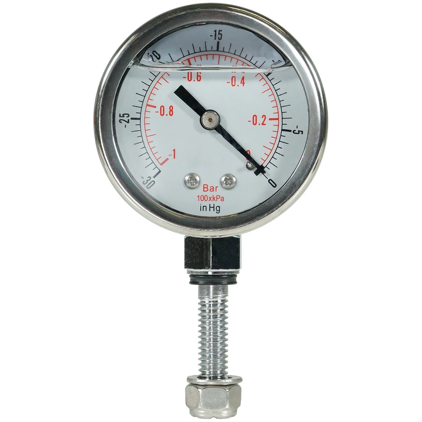 What is the tolerance of this gauge in inHg?