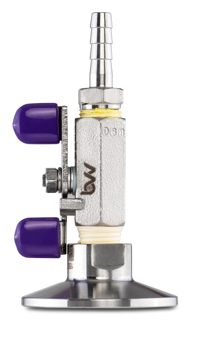 Tri-Clamp Topcap with Valve and 1/4" Barb Questions & Answers