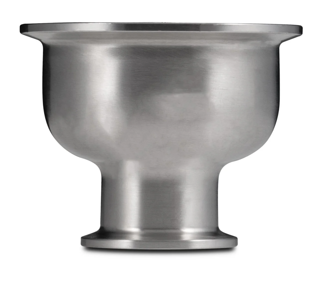 How tall (flange to flange) is the 8"x1.5" reducer bowl?