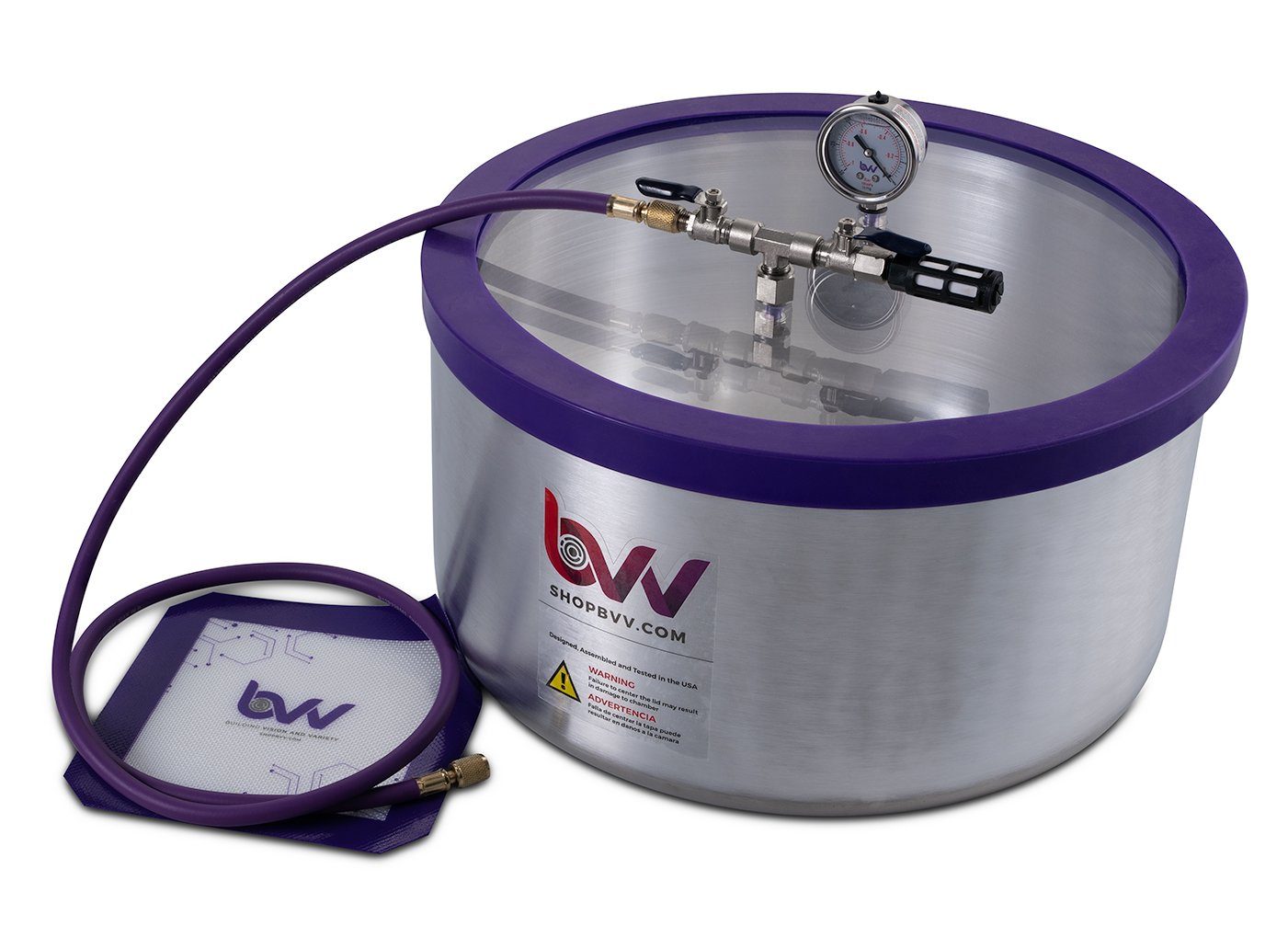 BVV 7 Gallon Aluminum Vacuum Chamber Questions & Answers