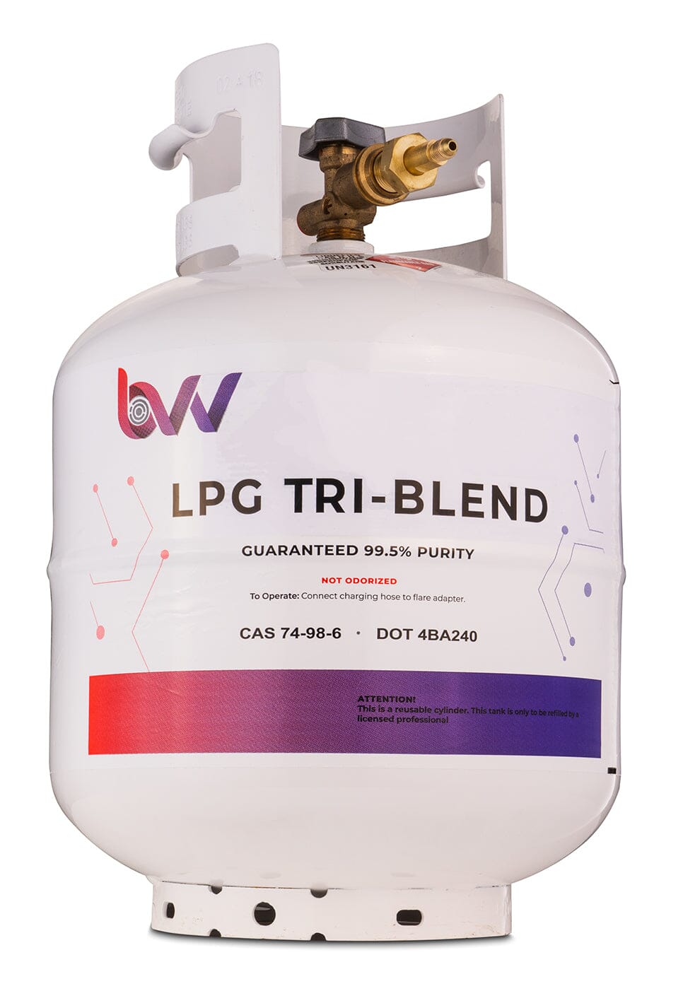 20LB High Purity USA 50/25/25% N-Butane/Iso-Butane/Propane TRI-Blend - 99.5% Guaranteed Questions & Answers