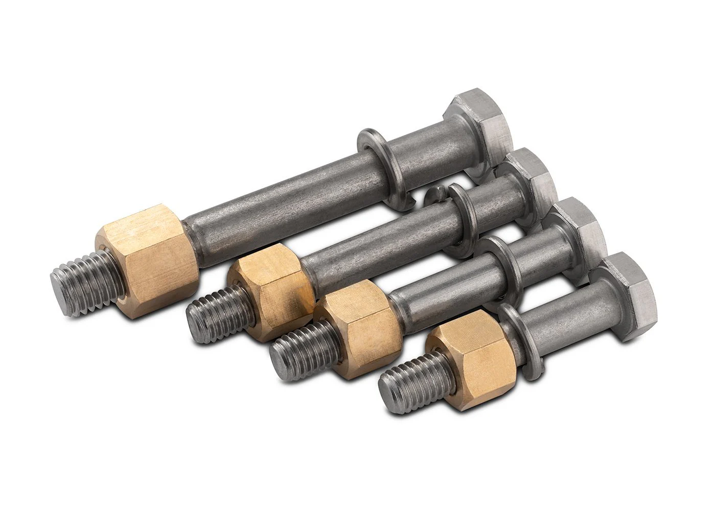 Are these bolts measured for length or clamp size? Is the 6" bolt 6 inches long?