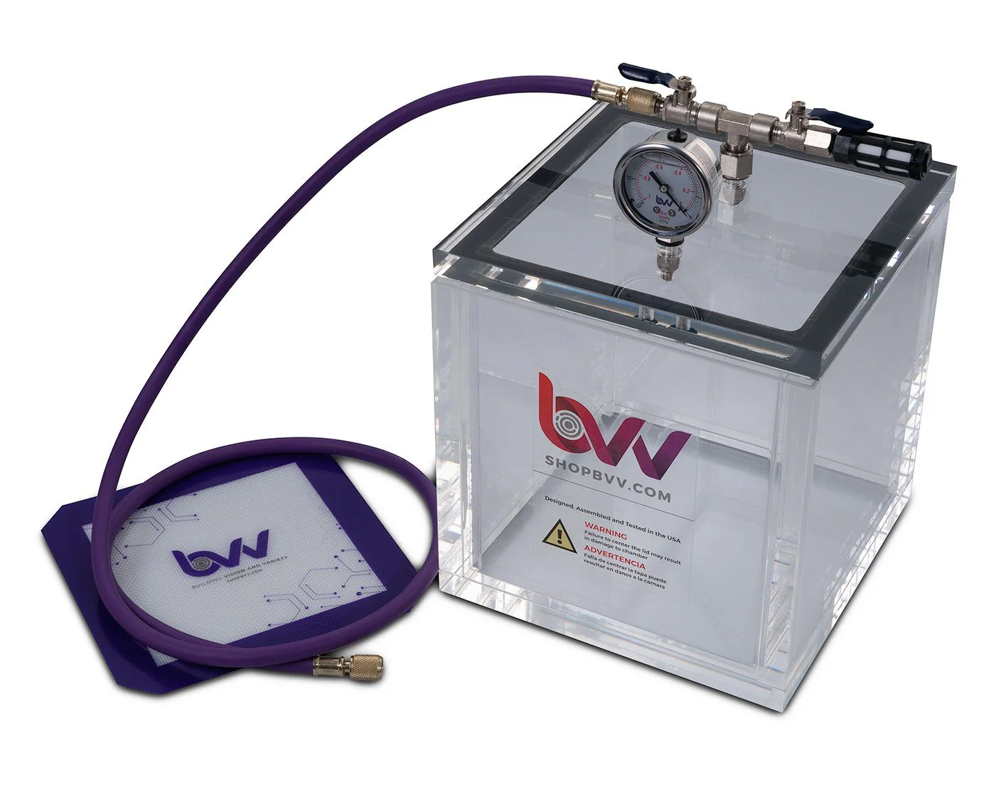2 Gallon Square Acrylic Wall Vacuum Chamber Questions & Answers