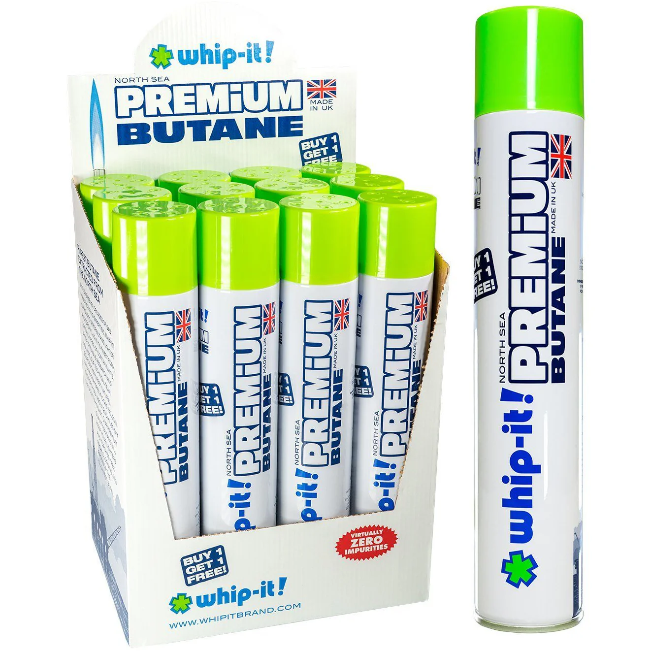 Whip-it! Premium Butane - Zero Impurities 420ML Questions & Answers