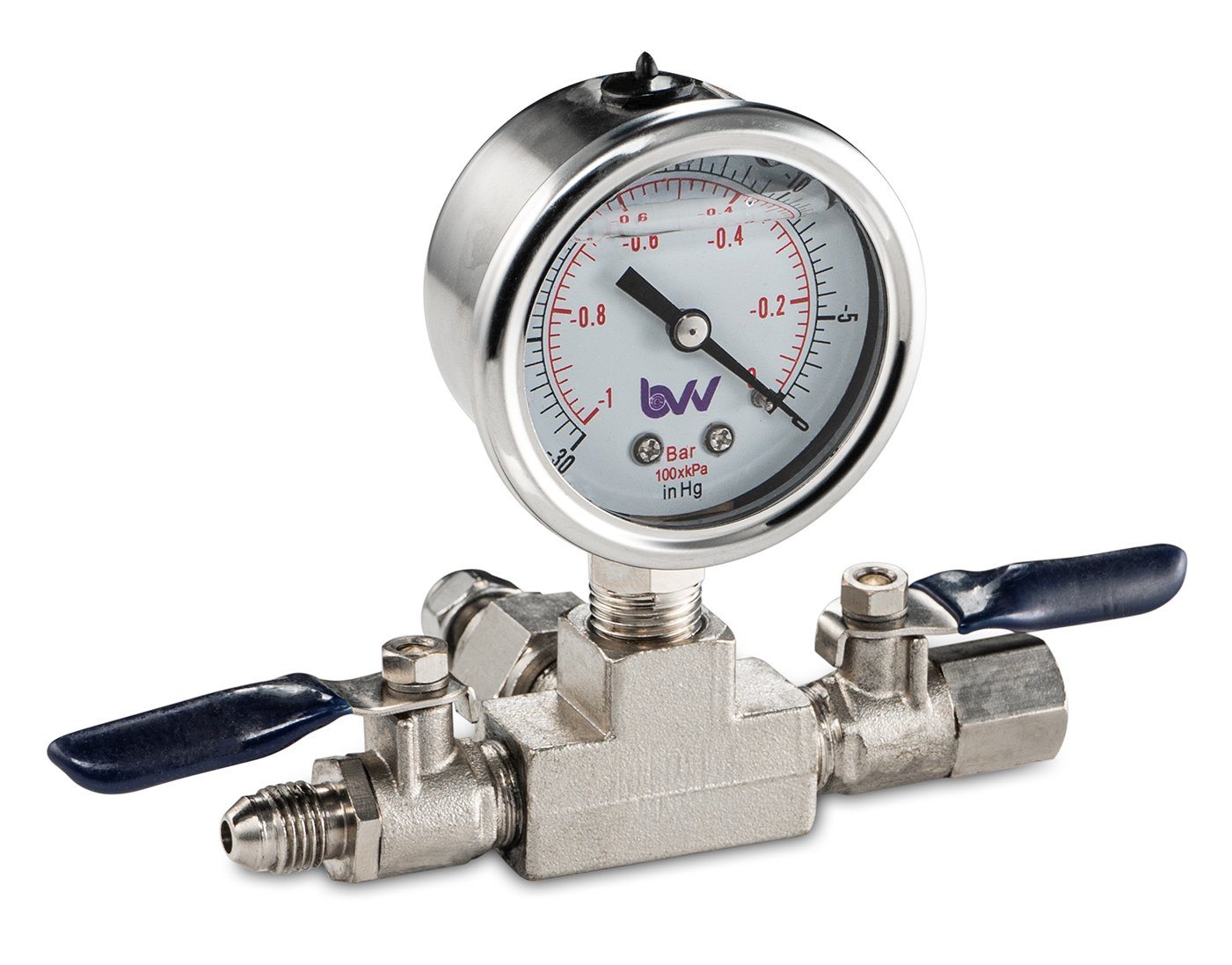 Will this fit through a .7" thick acrylic chamber wall? What is the bore diameter for the hole? Washer(s) included?