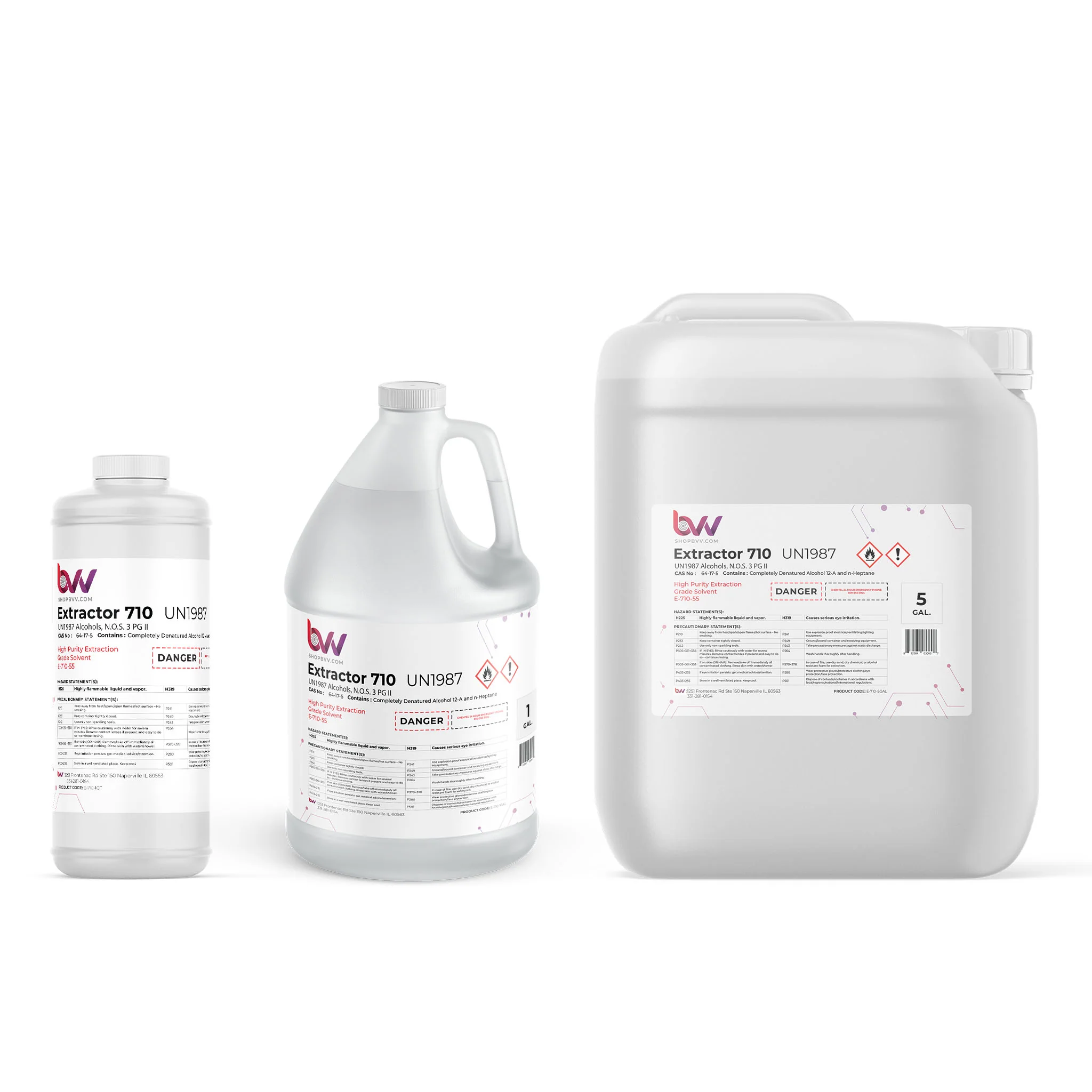 BVV™ Ultra High Purity 710 Extraction Solvent - CDA 12A W/ N-Heptane Questions & Answers