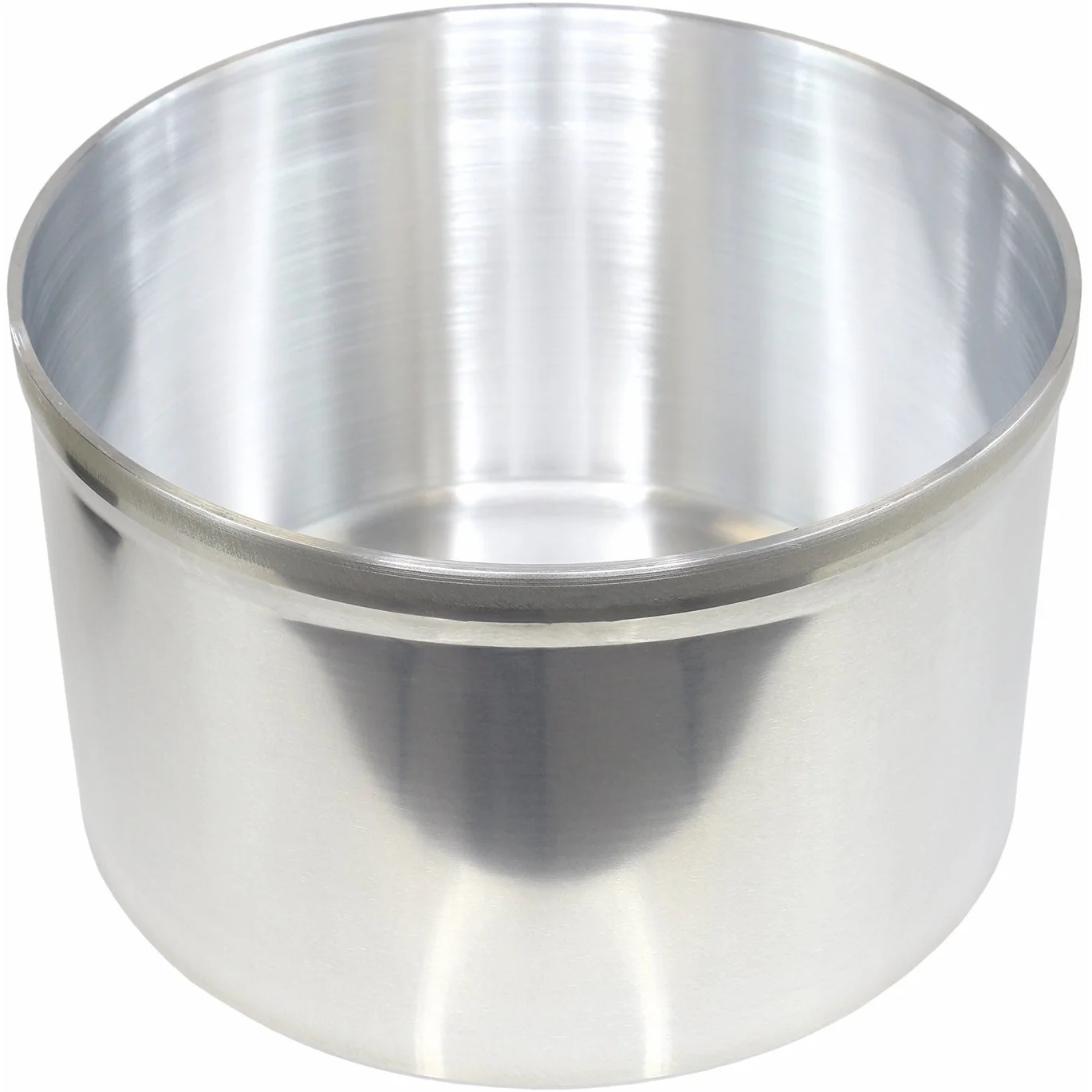 Do your aluminum vacuum chambers have a flat bottom or are they cambered?