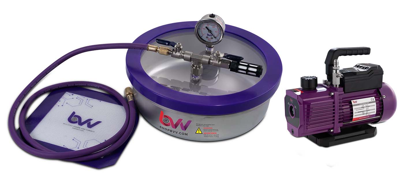 BVV 1 Gallon Flat Stainless Steel Vacuum Chamber and Vacuum Pump Kit Questions & Answers