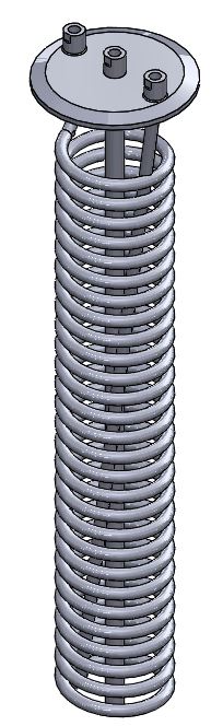 6" Tri-Clamp x 30" Column Cooling Coil with Dip Tube Questions & Answers