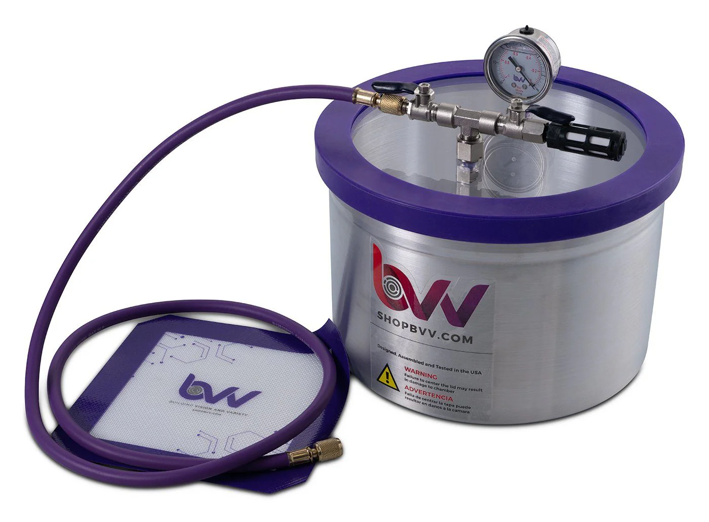 Best Value Vacs 2 Gallon Aluminum Vacuum Chamber Questions & Answers