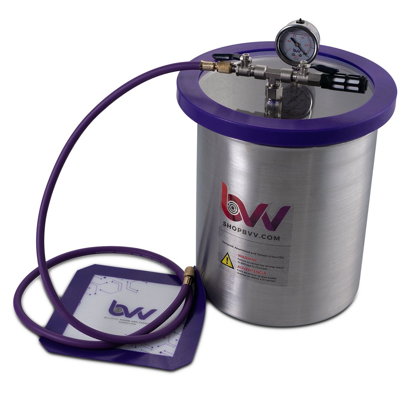 BVV 3 Gallon Stainless Steel Vacuum Chamber Questions & Answers