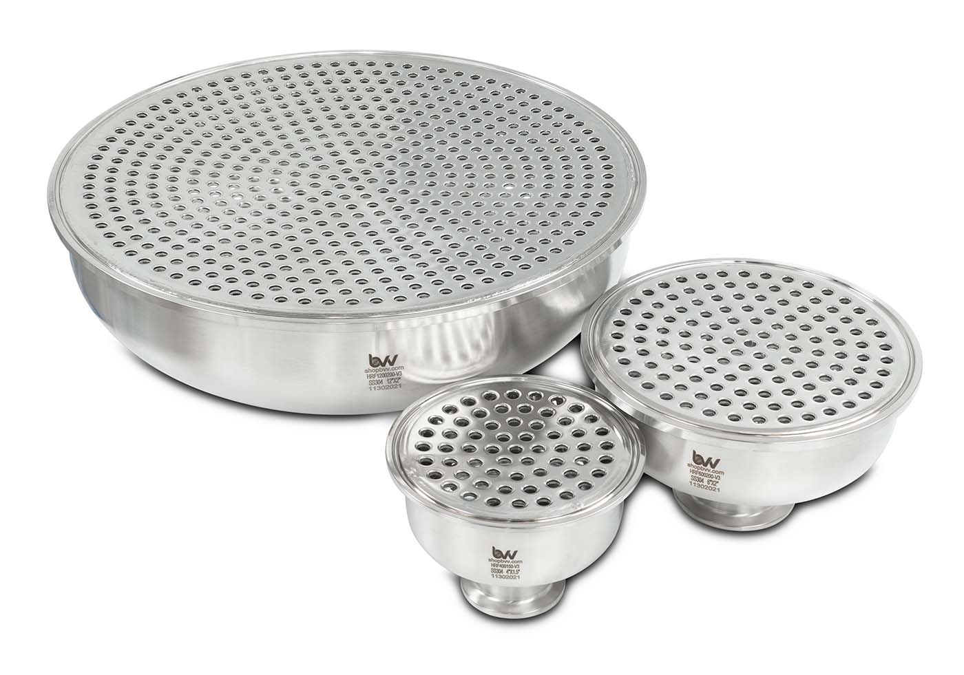 is there a compression or retaining ring that fits it to hold a cut filter disk in place on the plate, inside the b
