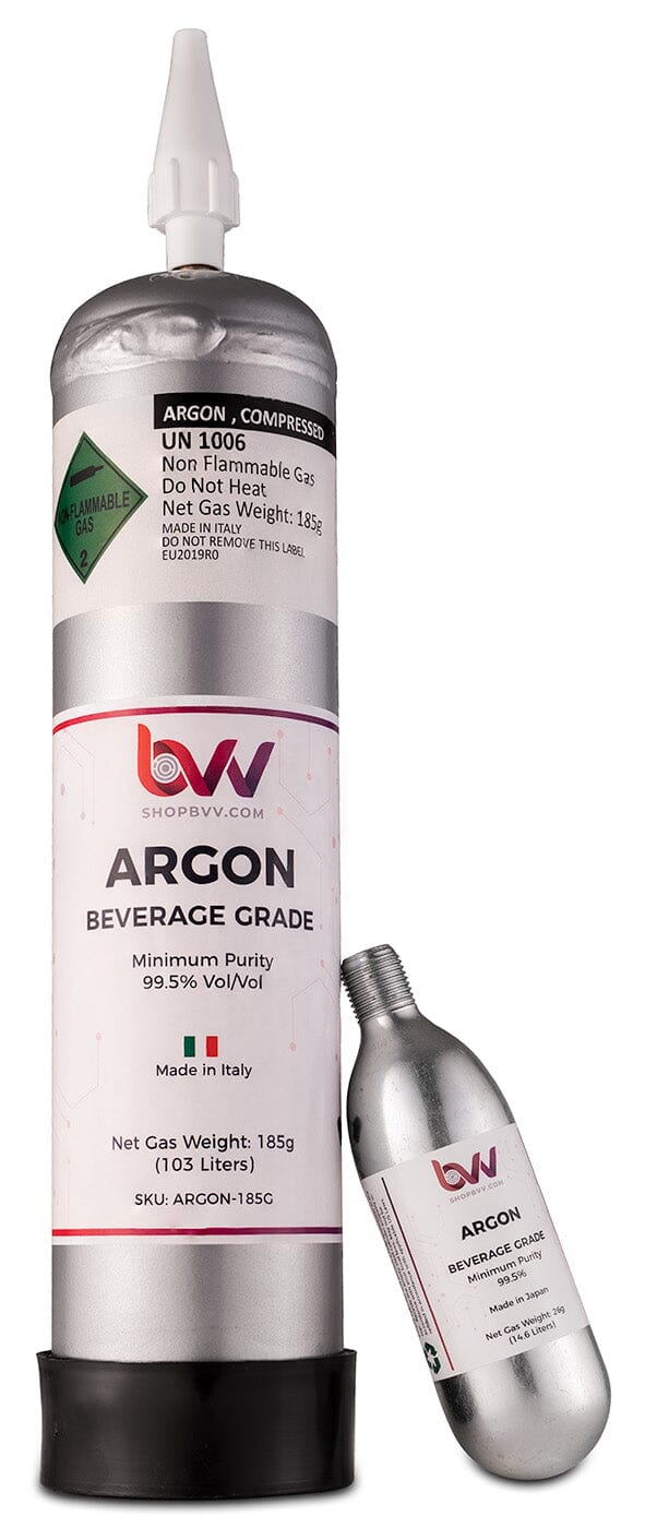 Argon Gas 99.5% - Pure gas for preserving terpenes in flowers and concentrates 103 Liters Tank Only 103 Liters Tank Only Questions & Answers